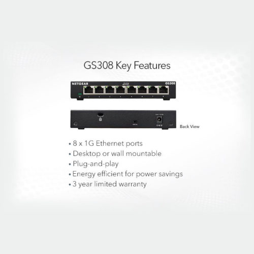 Switch-Netgear-GS308-8-Ports-Gigabit-non-manageable-non-PoE-3-prix-maroc