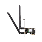 D-Link DWA-X5820 Adaptateur Wi-Fi 6E Triple Bande 2400 Mbps - AXE5400 (Pour PC/PS5/Xbox)
