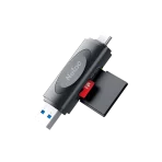 Lecteur carte mémoire mSD/SD USB 3.0 Type-C Netac - NT09WK13-30GR