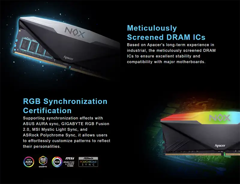 RAM-8Gb-DDR4-2666MHz-RGB-Apacer-NOX-AURA2-Pc-Bureau-prix-au-maroc-3