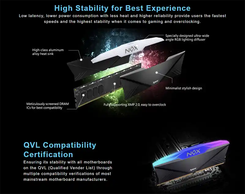 RAM-8Gb-DDR4-2666MHz-RGB-Apacer-NOX-AURA2-Pc-Bureau-prix-au-maroc-4
