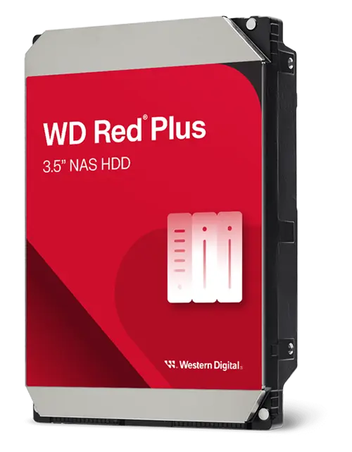 Disque dur WD Red Plus pour serveur NAS, distributeur Maroc